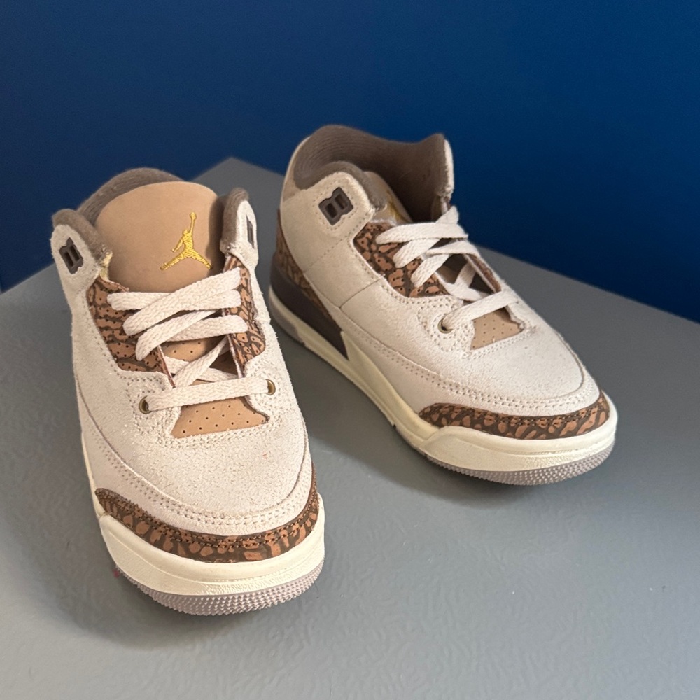Jordan Kids Sneakers - Cream and Brown